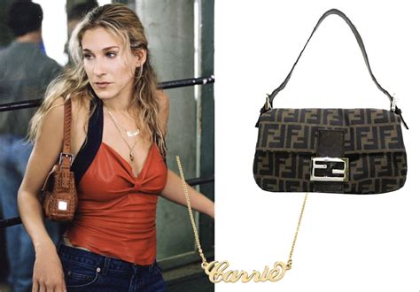 fendi tas sex and the city|Carrie Bradshaw's Fendi baguette makes appearance .